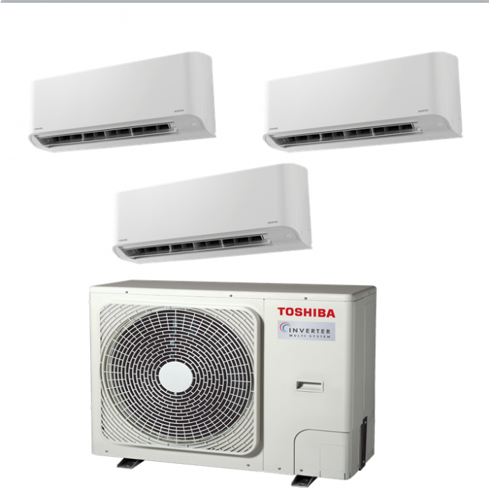 TOSHIBA SYSTEM 3 AIRCON-5TICK RAS4M41U2ACVGSG-2XRASM13U2KCV ...